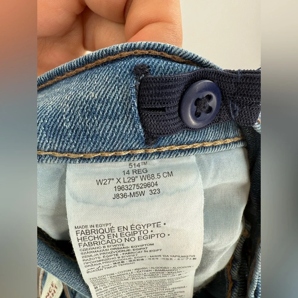 EUC Levi’s 514 Straight Fit Performance Jeans - Picture 12 of 12